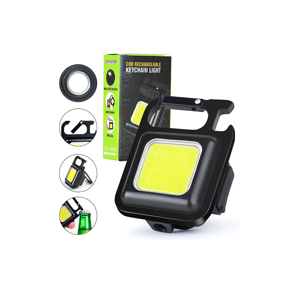 Linterna LED Recargable Destapador Gancho