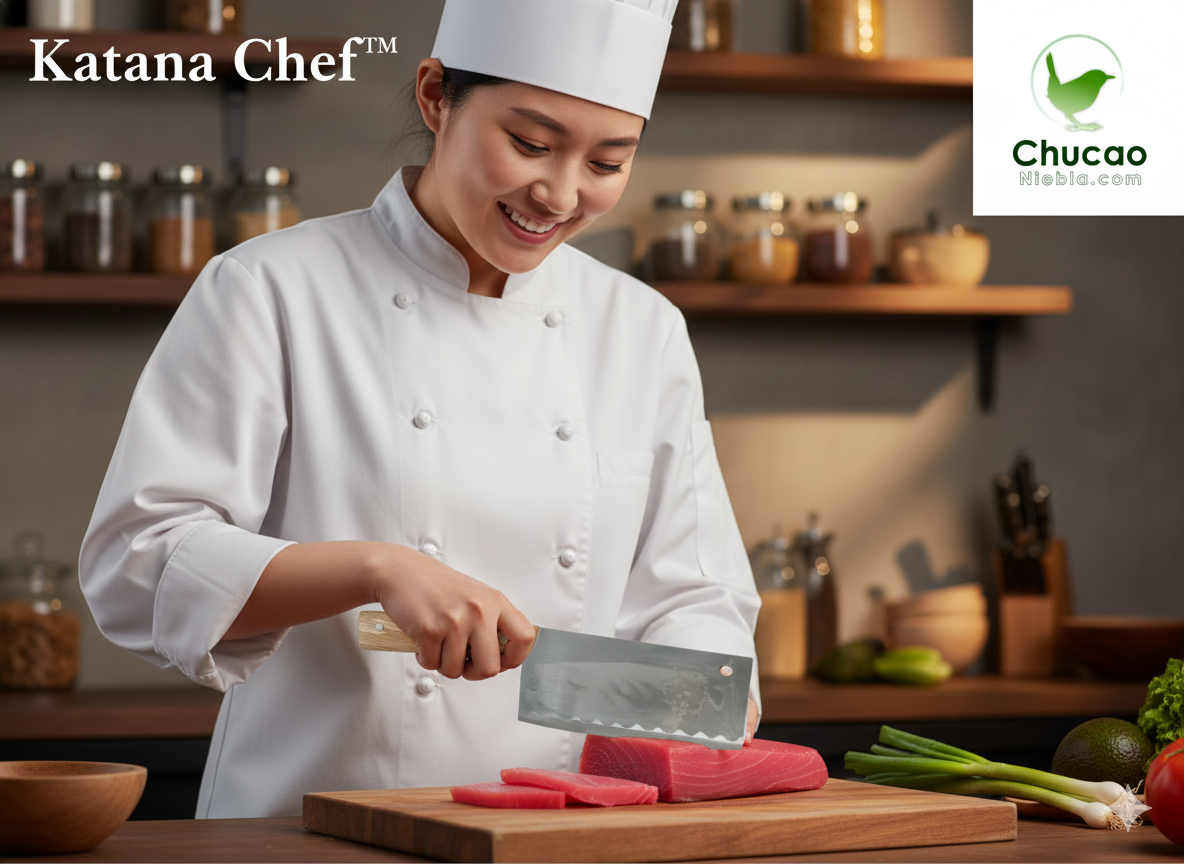 Katana Chef™ – Katana del Chef - Cuchillo Japones 🔪🏯