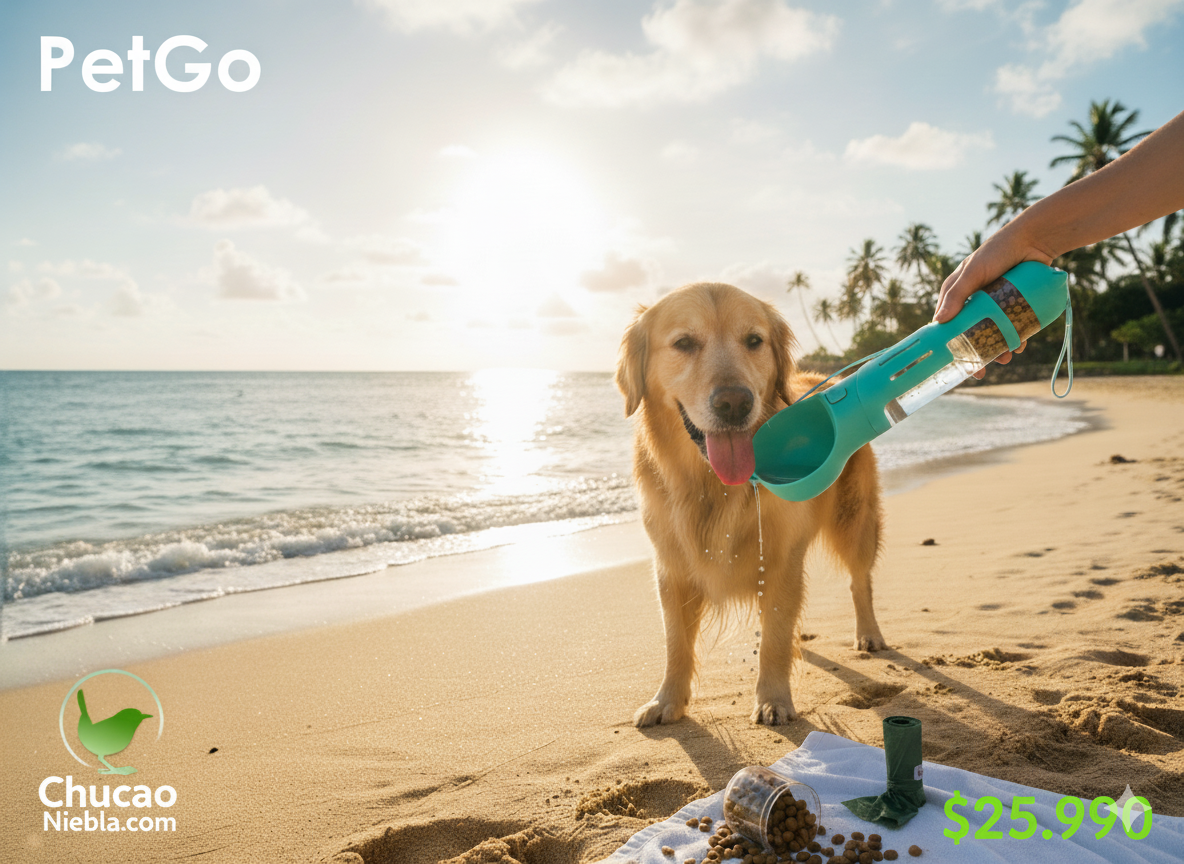 Botella Dispensadora PetGo 3-in-1™ –  Mascota en Marcha 3 en 1