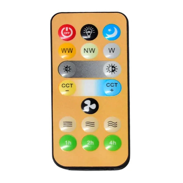 Lámpara De Techo 30w E27 Con Ventilador