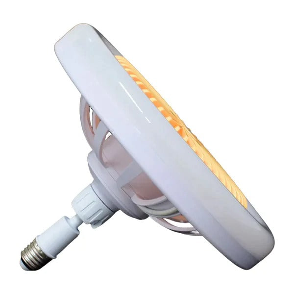 Lámpara De Techo 30w E27 Con Ventilador