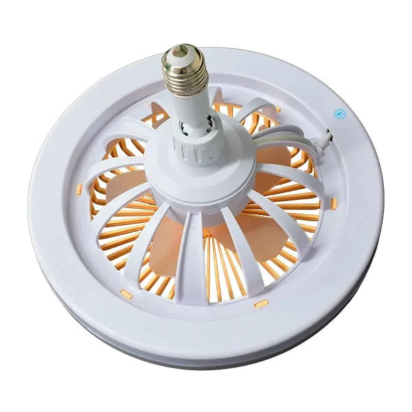 Lámpara De Techo 30w E27 Con Ventilador