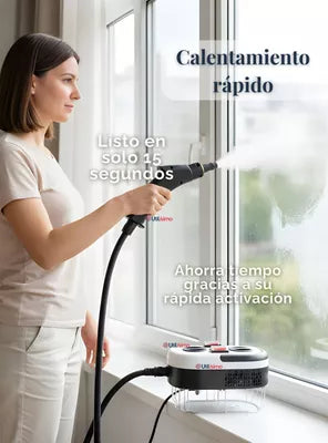 SteamForce™ Limpiador A Vapor Presion 2500w Portatil