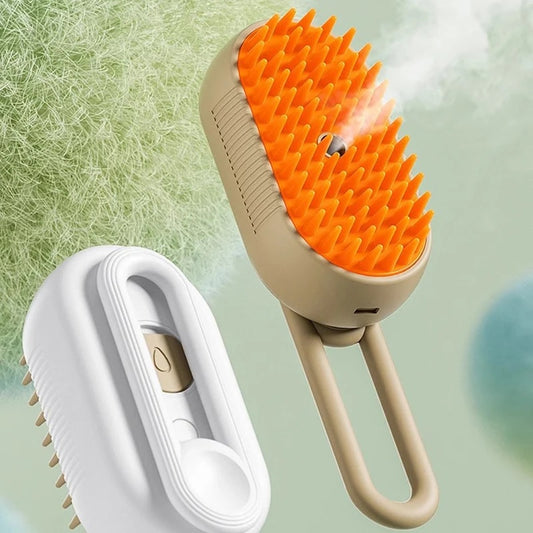 Cepillo de vapor 3 en 1 para gatos - VapoPet™