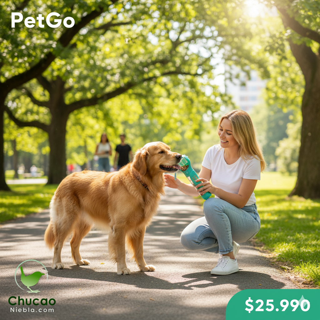 Botella Dispensadora PetGo 3-in-1™ –  Mascota en Marcha 3 en 1