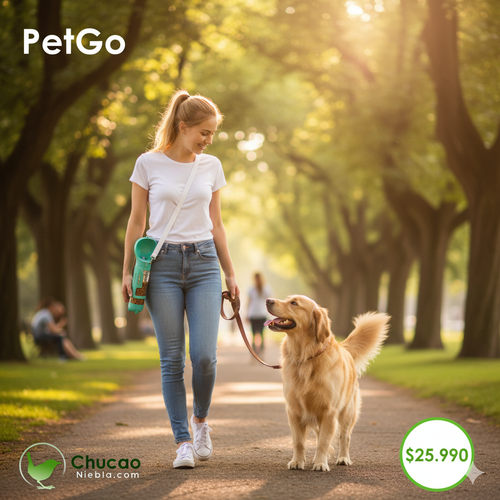 Botella Dispensadora PetGo 3-in-1™ –  Mascota en Marcha 3 en 1