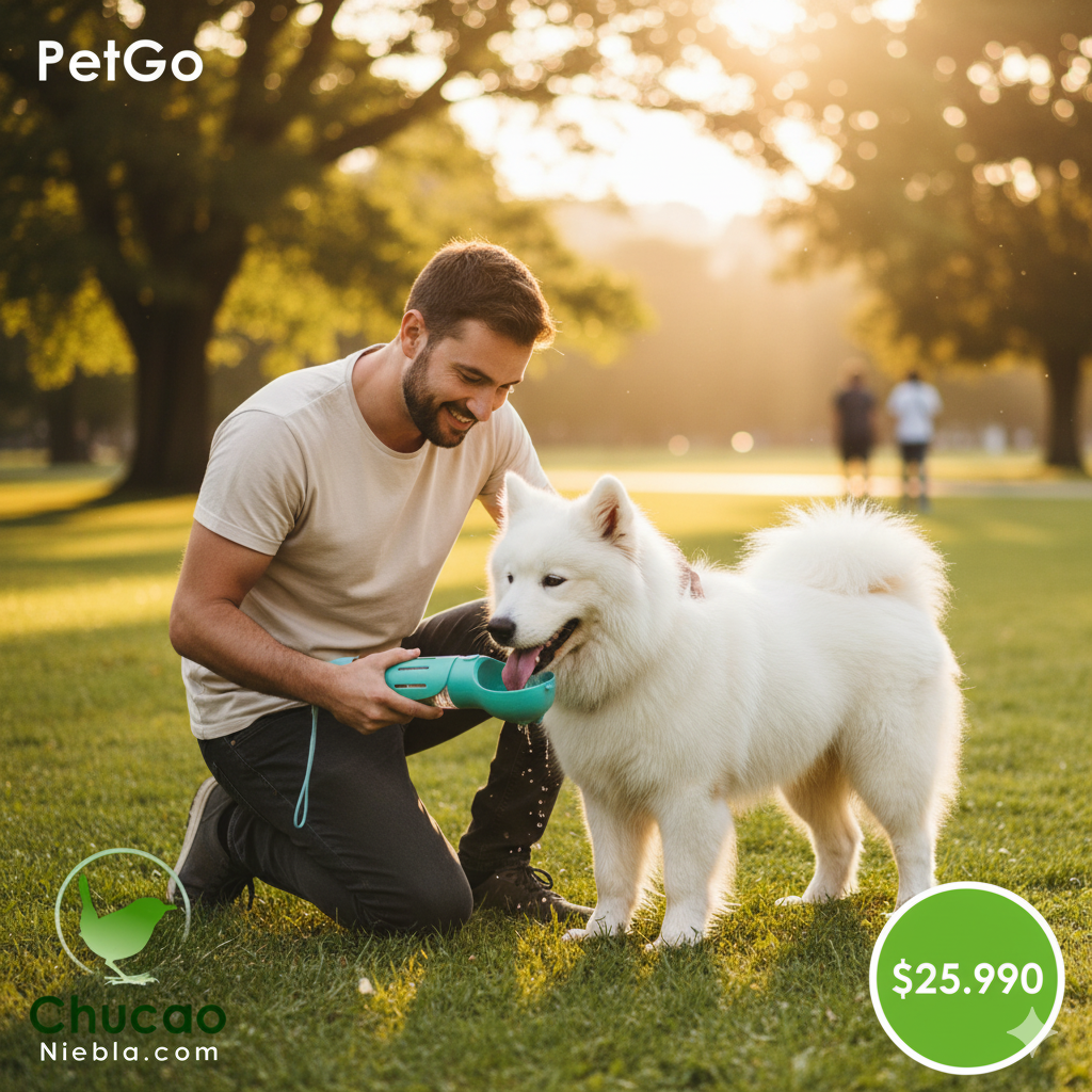 Botella Dispensadora PetGo 3-in-1™ –  Mascota en Marcha 3 en 1
