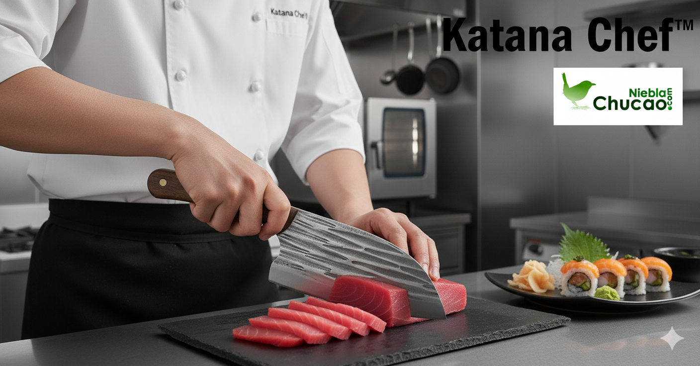 Katana Chef™ – Katana del Chef - Cuchillo Japones 🔪🏯