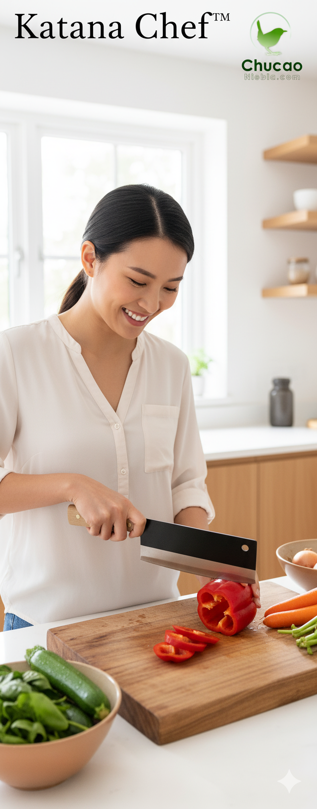 Katana Chef™ – Katana del Chef - Cuchillo Japones 🔪🏯