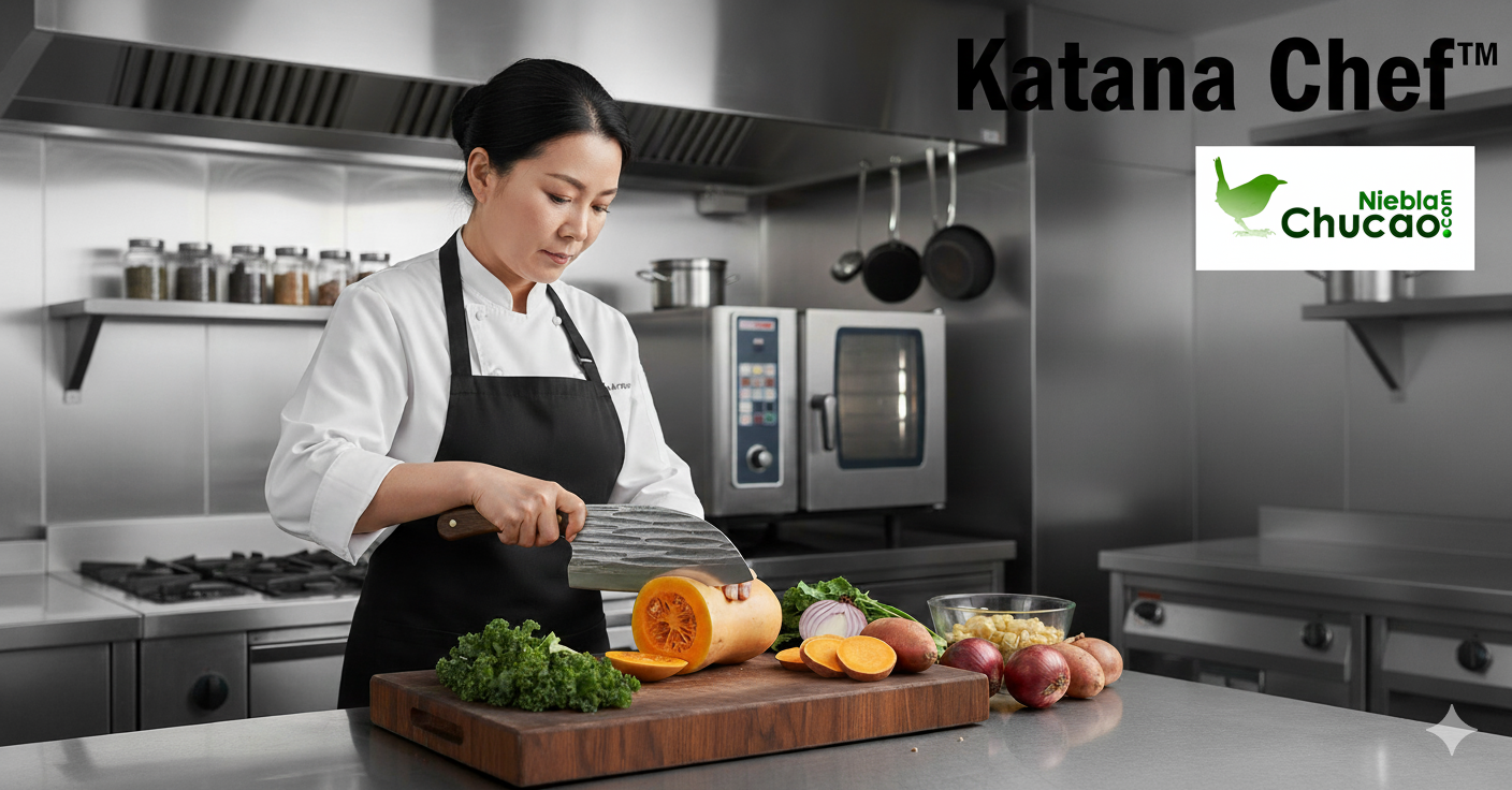 Katana Chef™ – Katana del Chef - Cuchillo Japones 🔪🏯